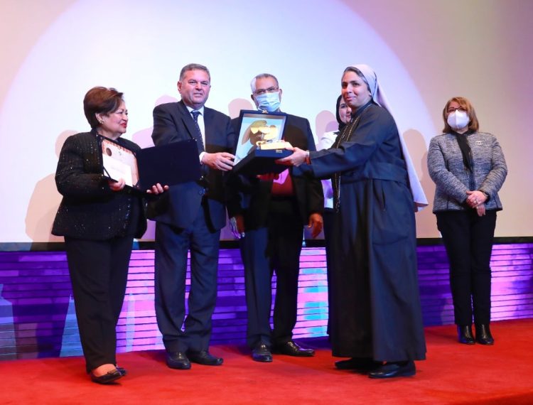 الهيئة الإنجيلية تحتفل بتوزيع جوائز صموئيل حبيب بحضور وزيرة التضامن (29)