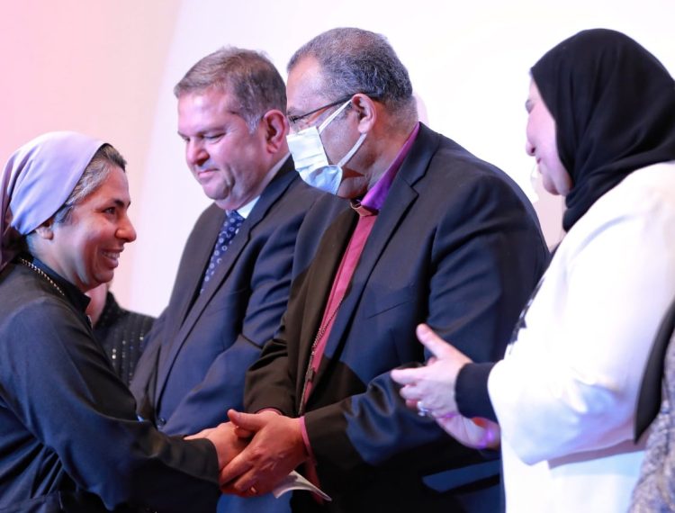 الهيئة الإنجيلية تحتفل بتوزيع جوائز صموئيل حبيب بحضور وزيرة التضامن (8)