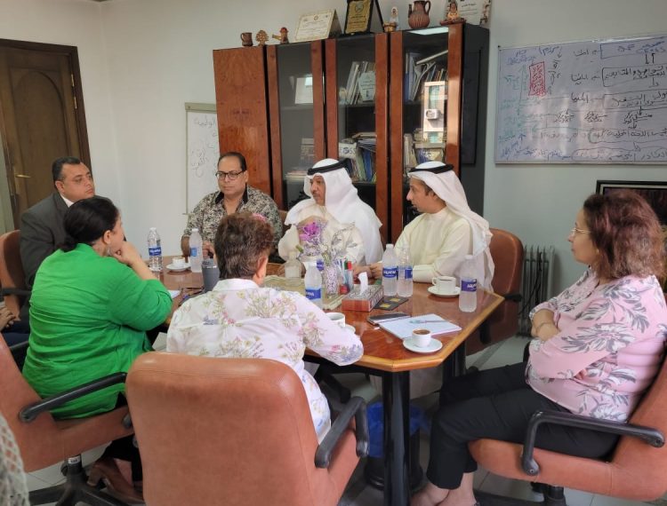 جلسة تنسيقية مع الاتحاد العربي للتطوع بمقر الهيئة بالنزهة الجديدة (5)