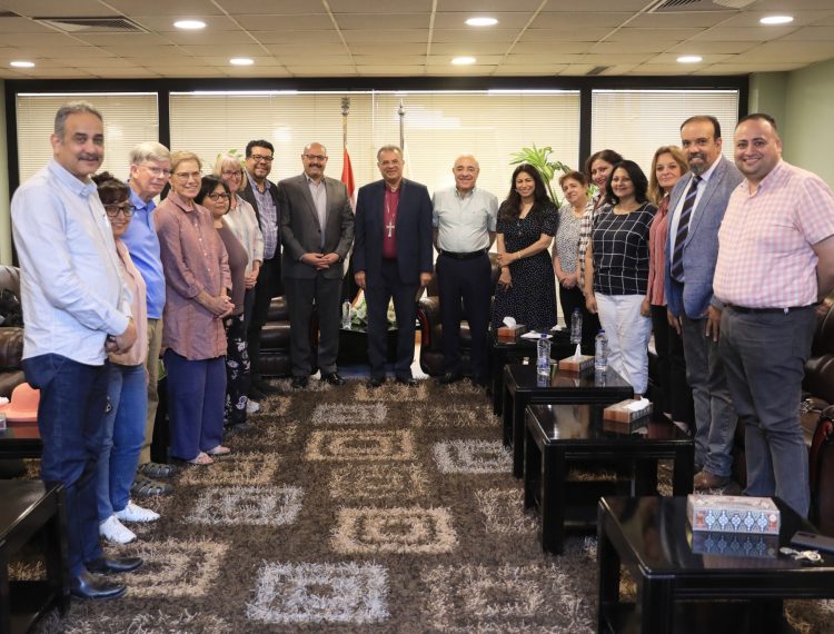 رئيس الطائفة الإنجيلية يستقبل وفدًا أمريكيًّا (8)