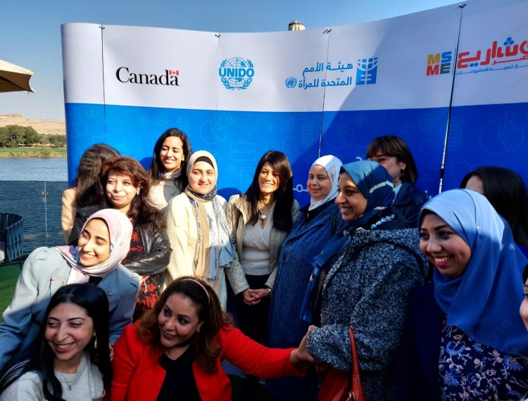 لقاء مشروع التمكين الاقتصادي للمرأة بحضور د. رانيا المشاط وزيرة التعاون الدولي (4)