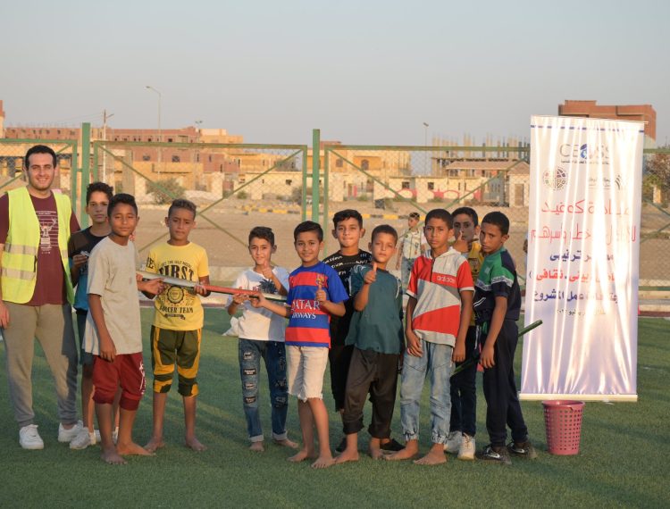 معسكر رياضي للأطفال العاملين وأسرهم ببني سويف (4)